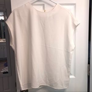 White short sleeve blouse